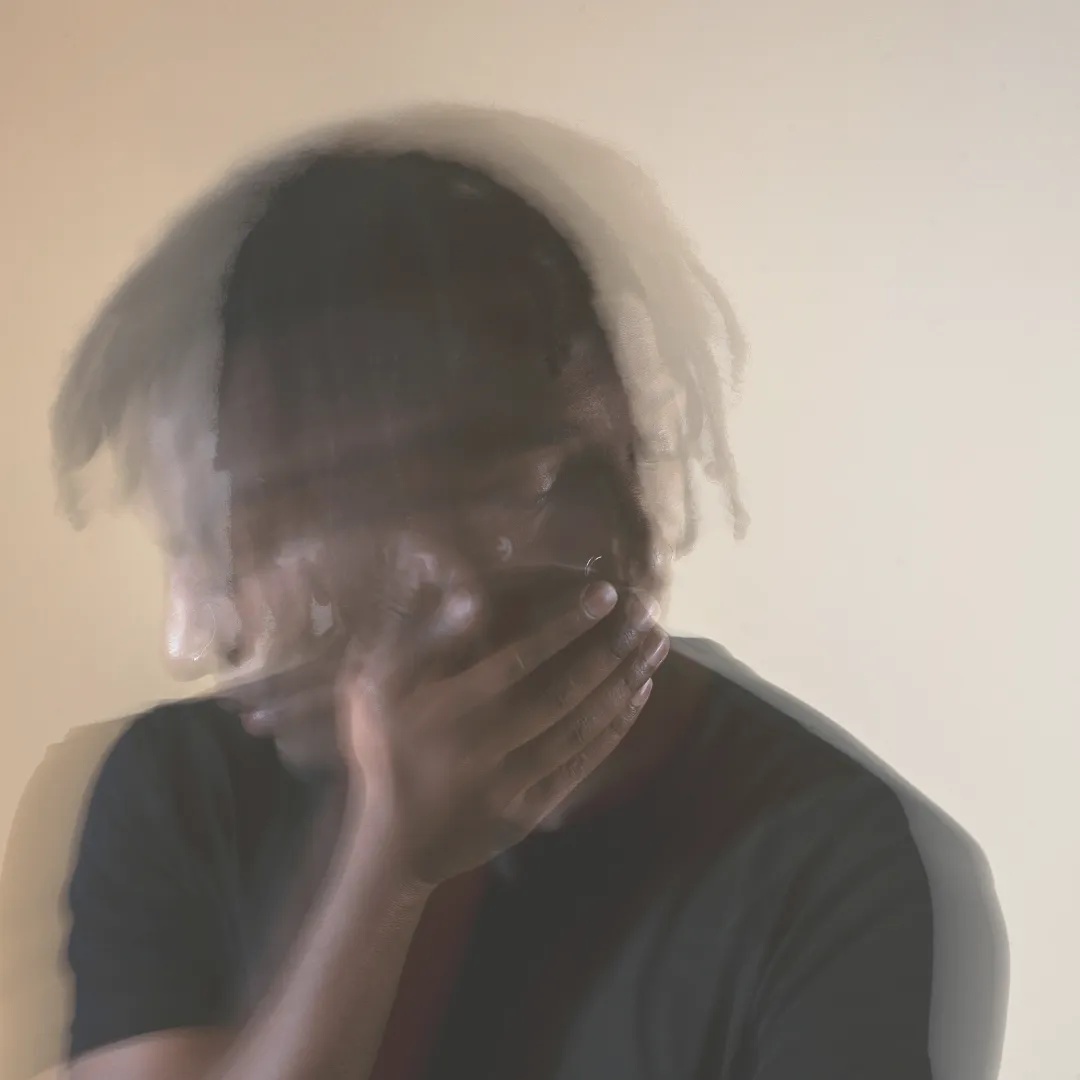 Man experiencing emotional distress linked to invisible illness
