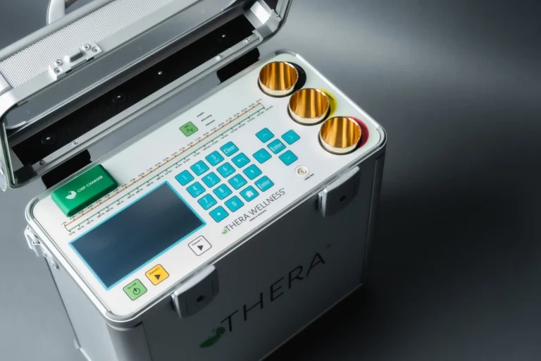 thera wellness device opened